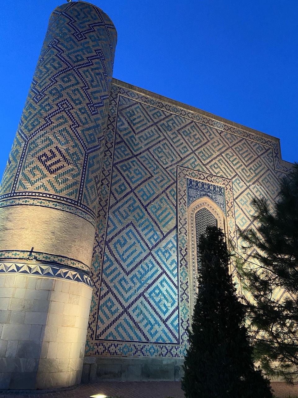 Мозаики Регистана в Самарканде